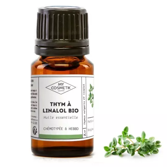 Ätherisches Bio-Thymian-Linalool-Öl